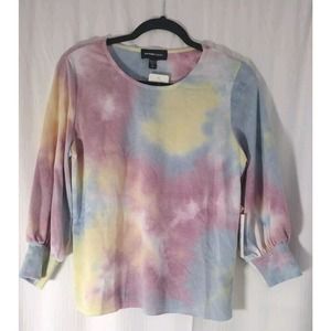 Women's FIFTEEN TWENTY TIE DYE SCOOP NECK XS